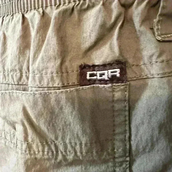 EUC CQR Cargo Shorts Men’s Size XL. Olive Green. 5” Inseam - Picture 4 of 7
